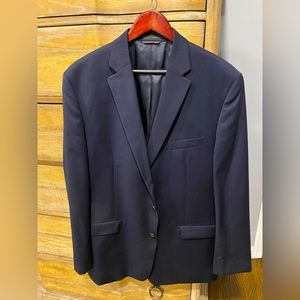 Ralph Lauren navy blue two button blazer
